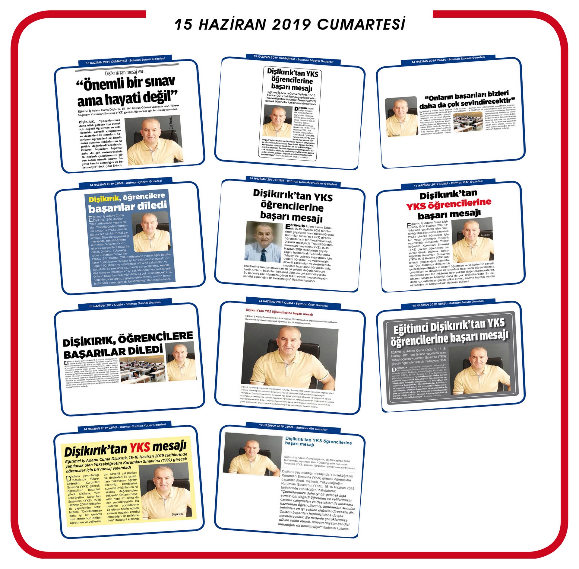 15  Haziran 2019