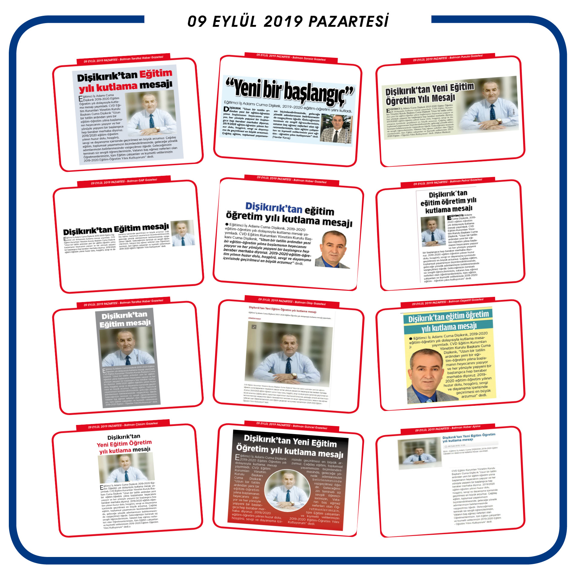 09 Eylül 2019