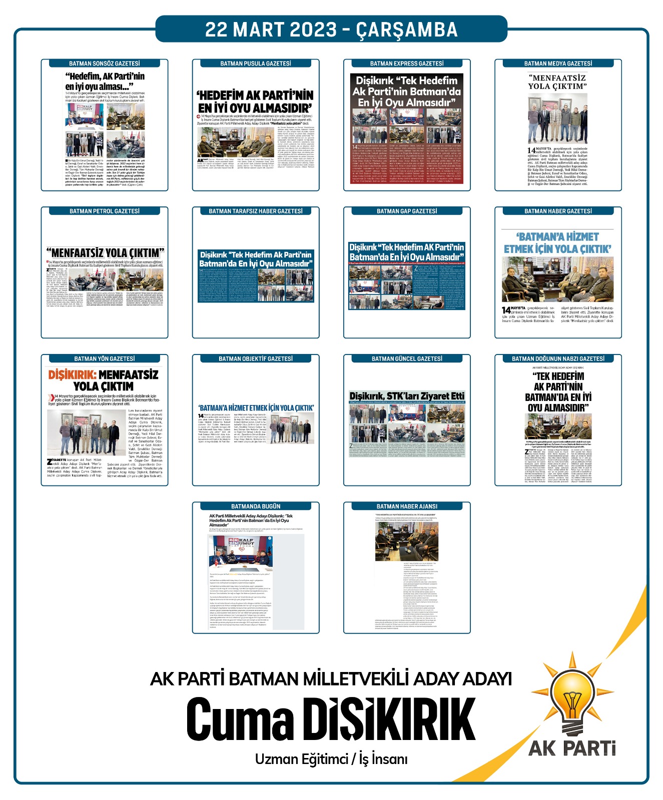 22 Mart